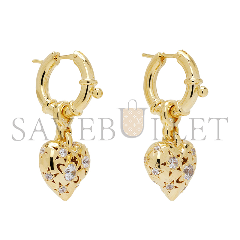 VIVIENNE WESTWOOD HEART-SHAPED EARRINGS 1250952261
